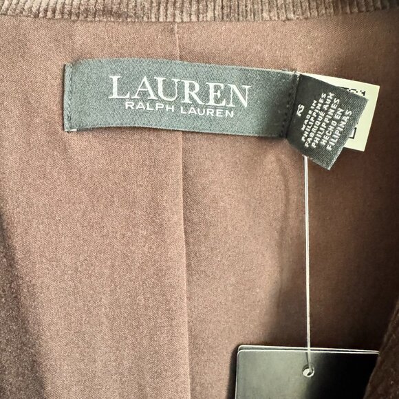 NWT Lauren Ralph Lauren Buillion Corduroy Blazer - Picture 6 of 12